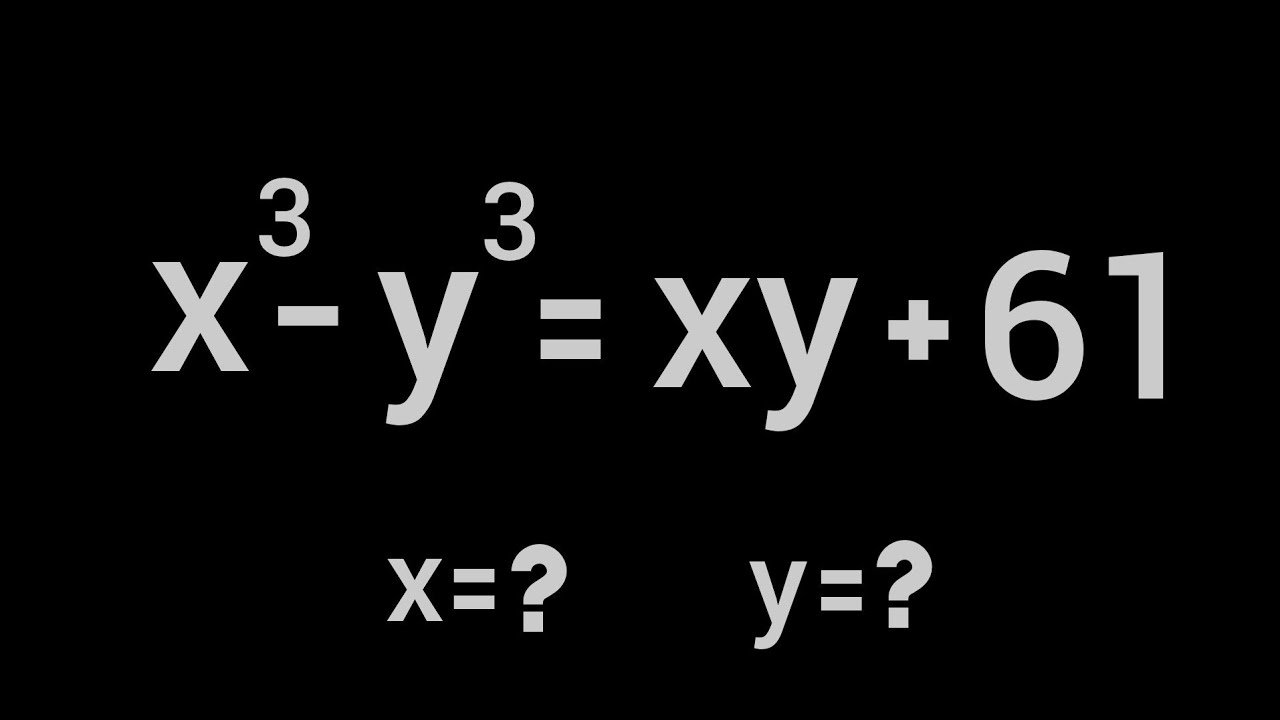 Challenging Algebra Problem | Math Olympiad 🧮