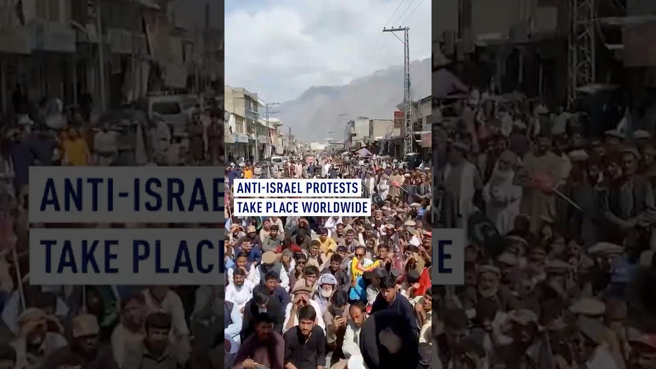 Worldwide Protests Against Israel's Military Actions