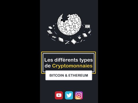 Bitcoin & Ethereum : Les différents types de Crypto monnaies - Cryptopedia