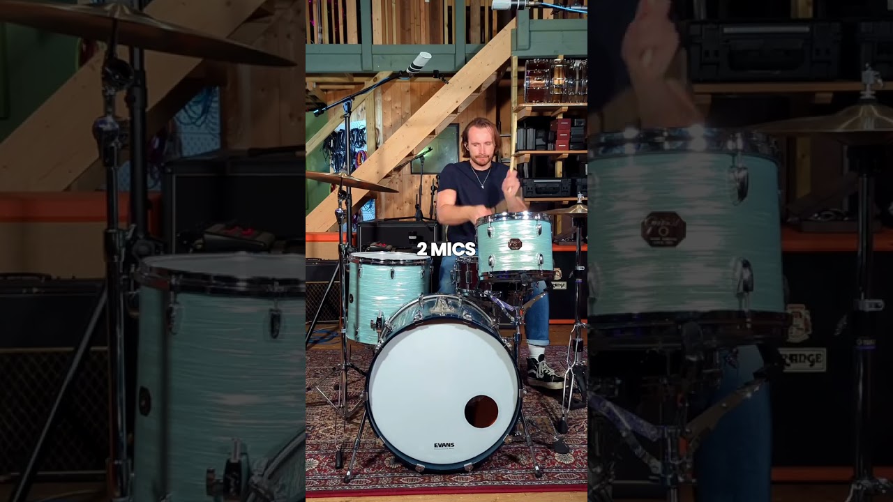 Record Drums with 4 Mics or Less ๐ฅ