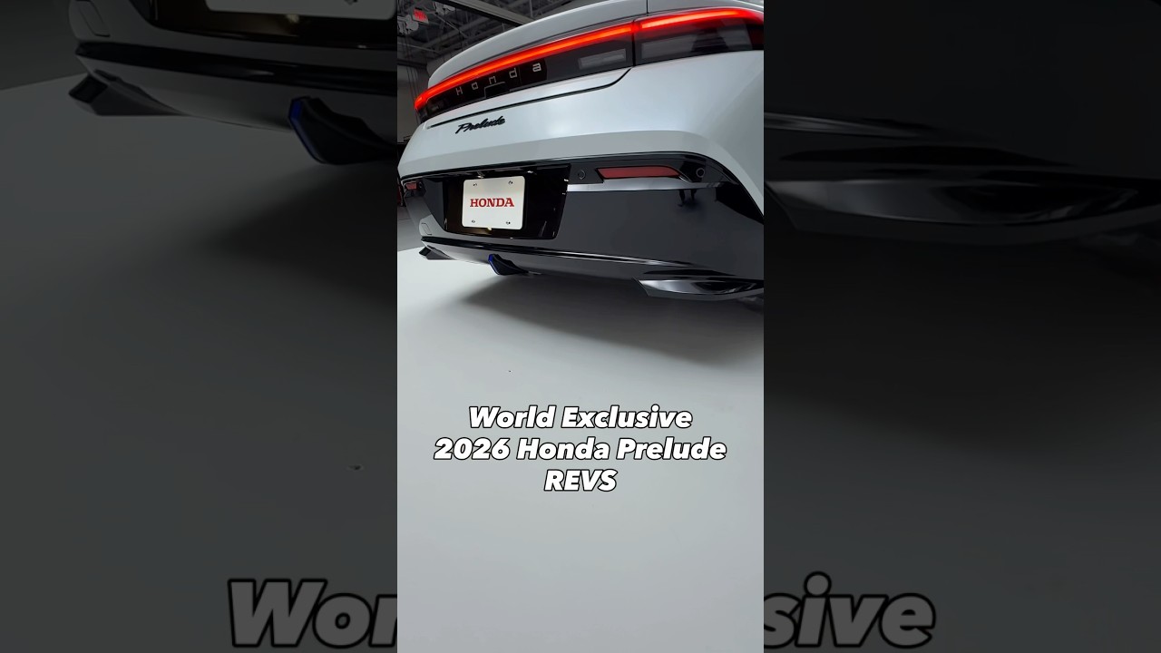 Exclusive 2026 Honda Prelude Revealed 🚗