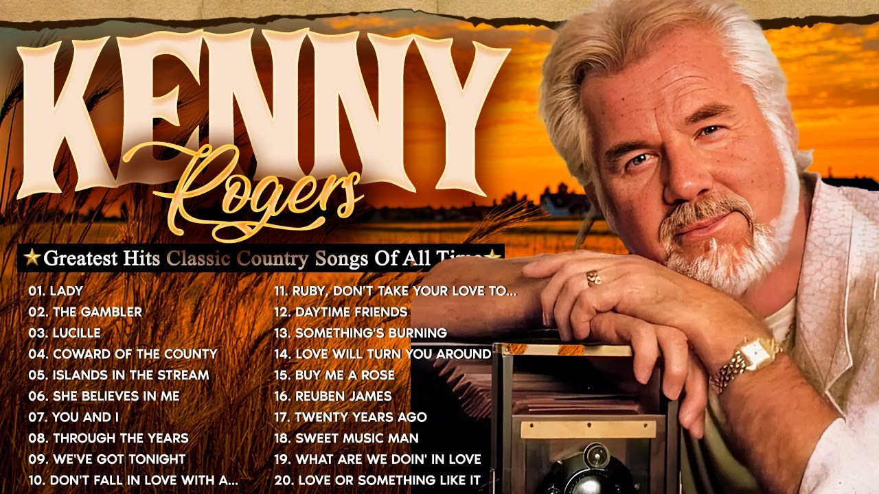 Kenny Rogers' Greatest Hits 🎶 Full Album Collection