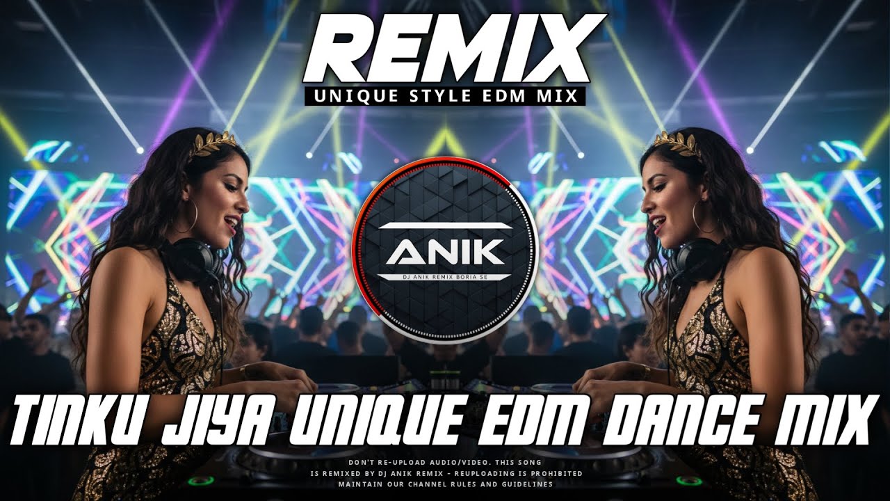 Tinku Jiya DJ Remix | Extended Dance Mix 2025 🎶