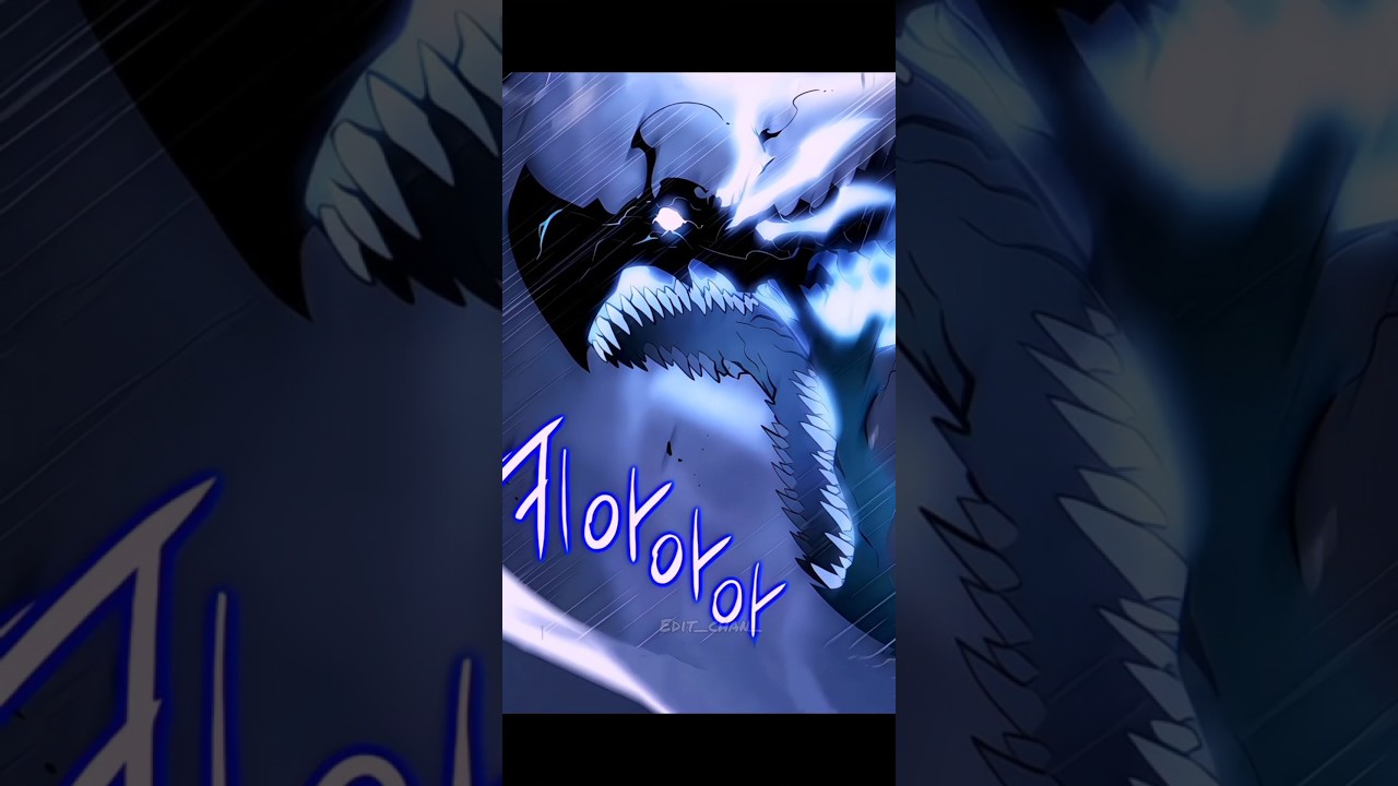 Jin Woo and Kaisel Solo Leveling Anime Edit