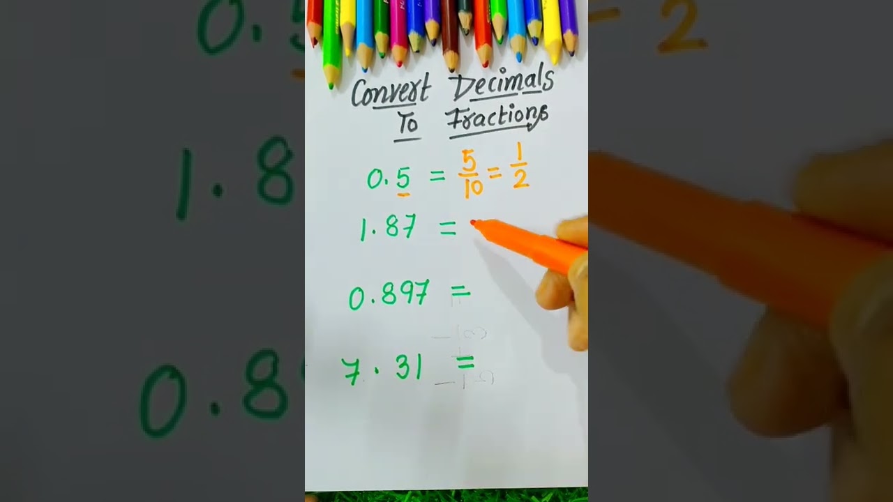 Easily Convert Decimals to Fractions with Our Simple Guide 📝