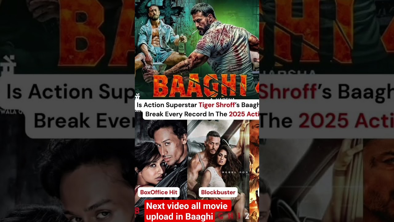 Baaghi 4: Action-Packed Movie Trailer π¬