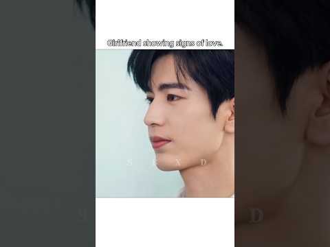 Girlfriend showing signs of love Drama - the best thing | #cdrama #thebestthing #shortsfeed #fy