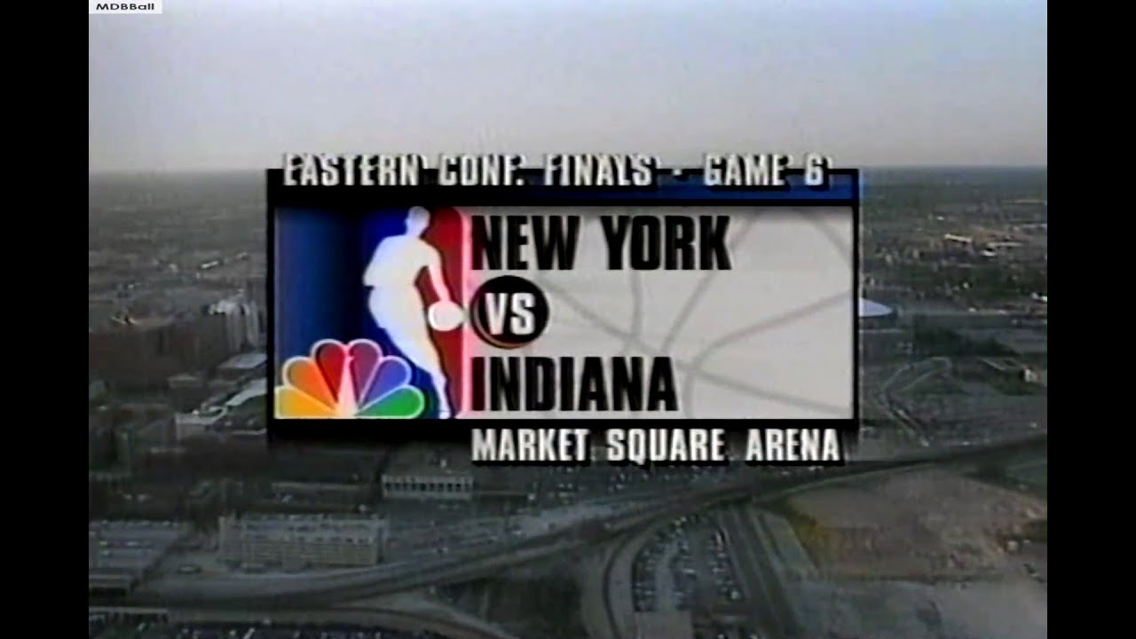 NBA On NBC - Knicks @ Pacers 1994 ECF Game 6