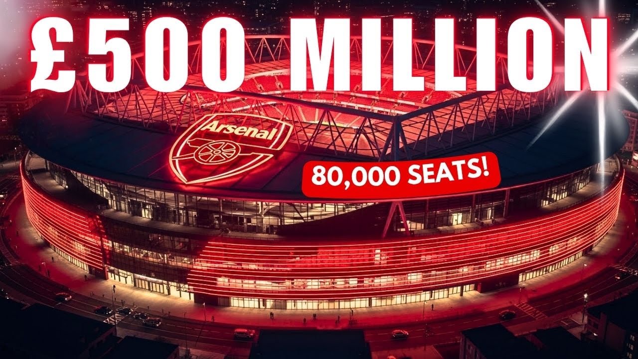 Explore Arsenal's Multi-Million Pound Emirates Stadium Expansion 🏟️
