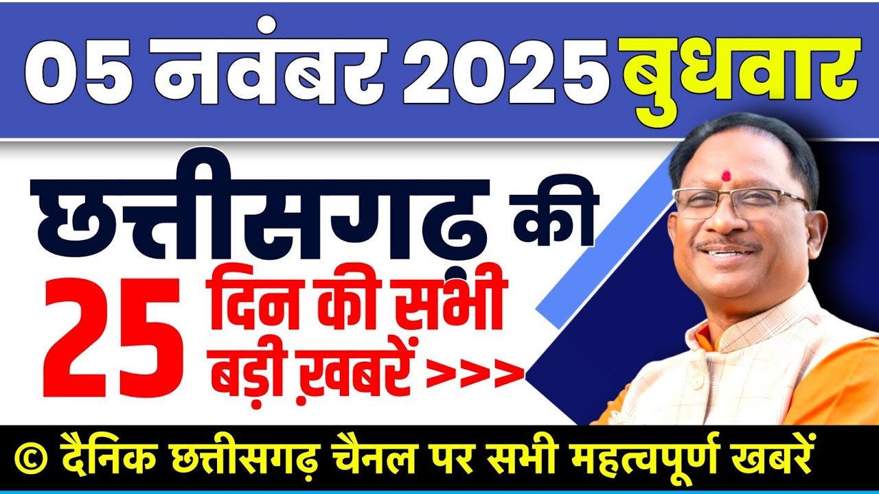 Chhattisgarh News Today: Latest Updates from CG