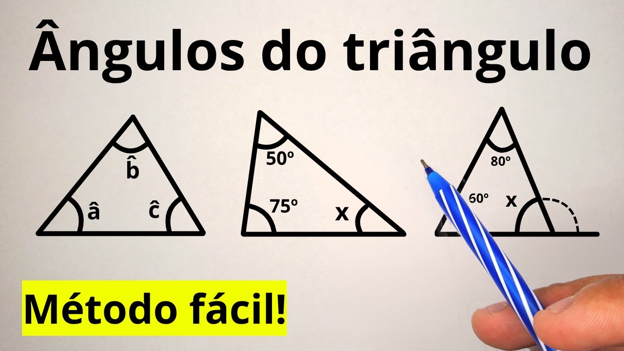 Ângulos do Triângulo: Método Fácil para Aprender