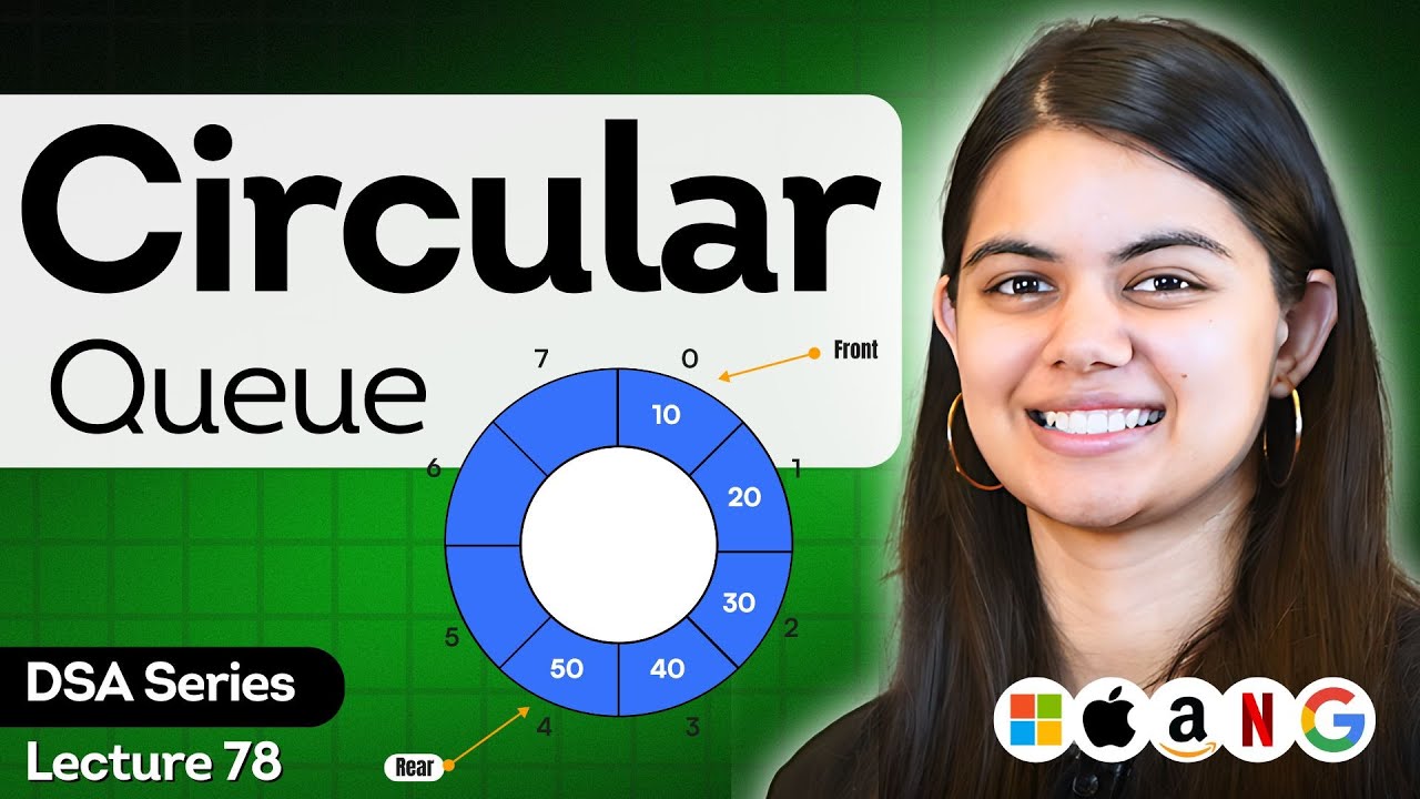 L78. Master Circular Queue in Data Structures | DSA Series Lecture 78 🔄