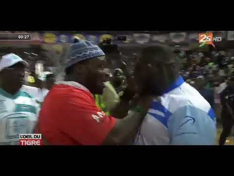 Ama Baldé et Franc Ndiago s'affrontent dans l'Arène et se font séparer par les forces de l'Ordre