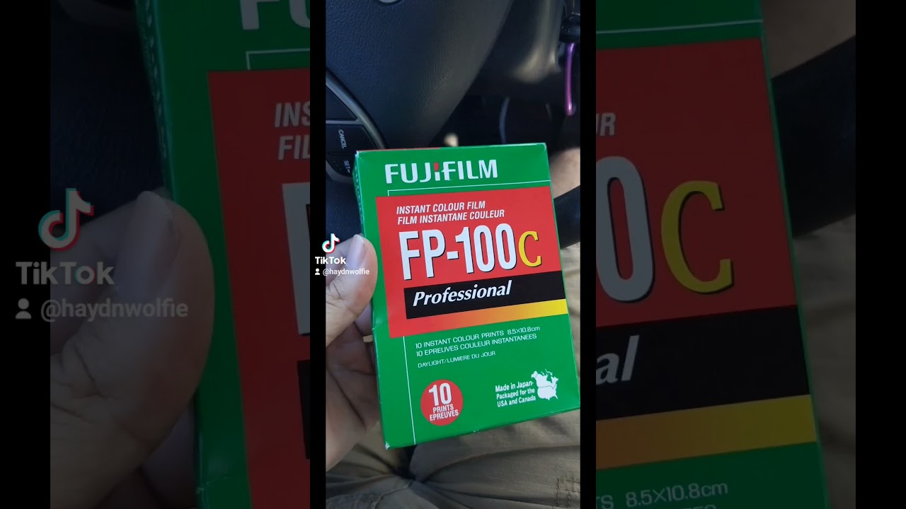 First Pack of FP-100C! 📸