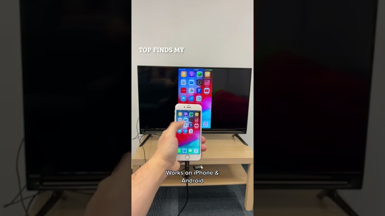 Mirror Your Phone to TV via HDMI Cable 📱📺