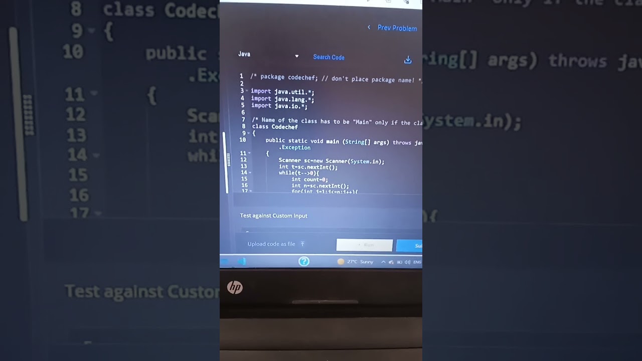 Efficient Primality Test in Java | CodeChef Solution