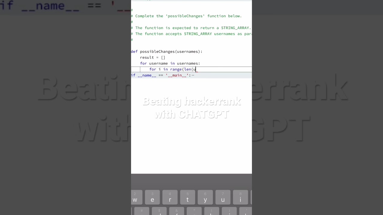 Master HackerRank Challenges Faster with ChatGPT 🚀