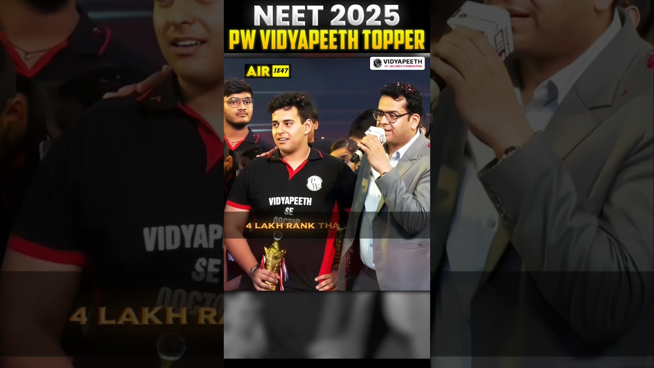 Bro's Comeback as NEET 2025 Topper! 🎯