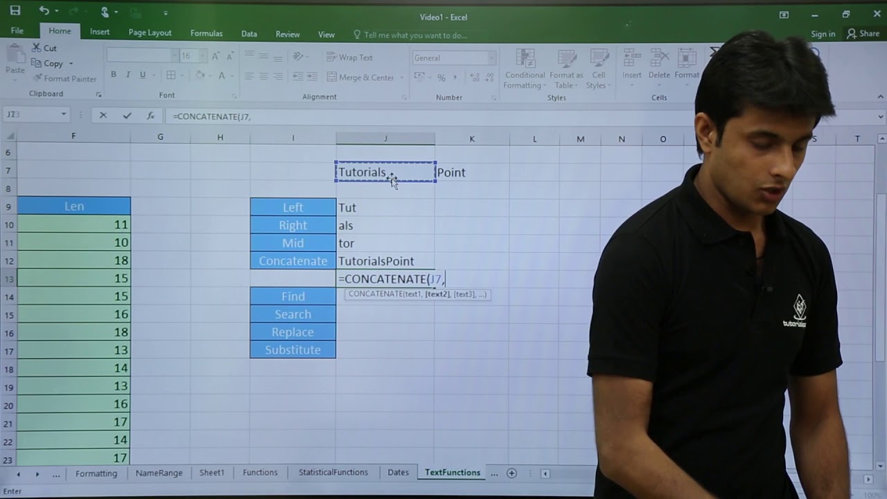 Master MS Excel Text Functions: Complete Tutorial by Mr. Pavan Lalwani 📊