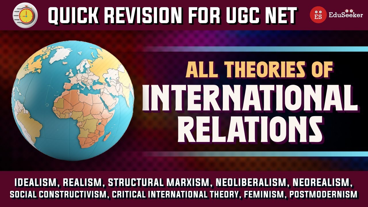 Ultimate Quick Revision: All International Relations Theories in 1 Hour 🌍