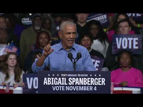 Former President Obama worries about direction of country, Trump administration