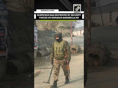 Suspicious bag found on Srinagar-Baramulla national highway destroyed by security forces