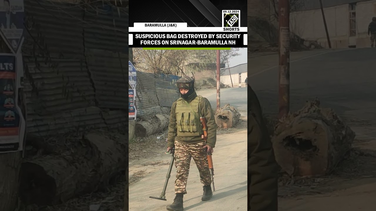 Security Forces Destroy Suspicious Bag on Srinagar-Baramulla Highway 🚨