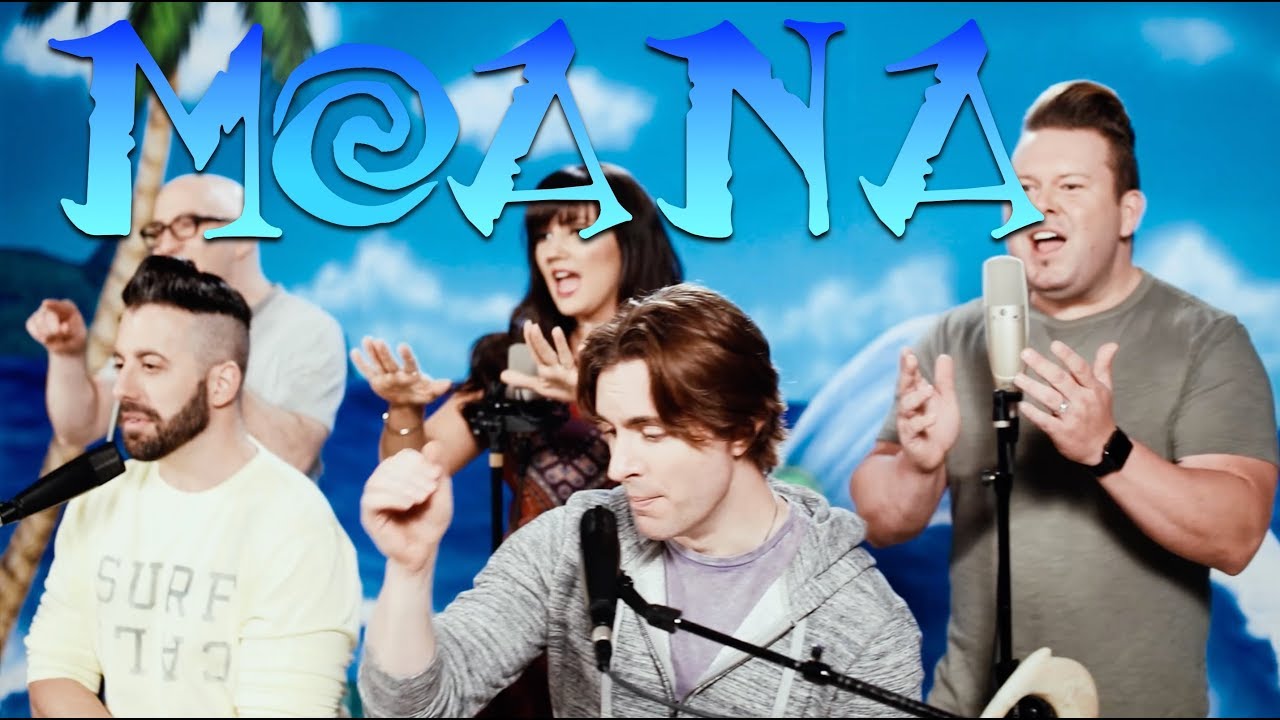 Moana Medley | VoicePlay ft. Rachel Potter 🎶