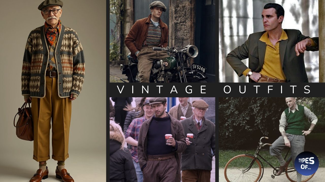 Top Vintage Outfits for Men ๐