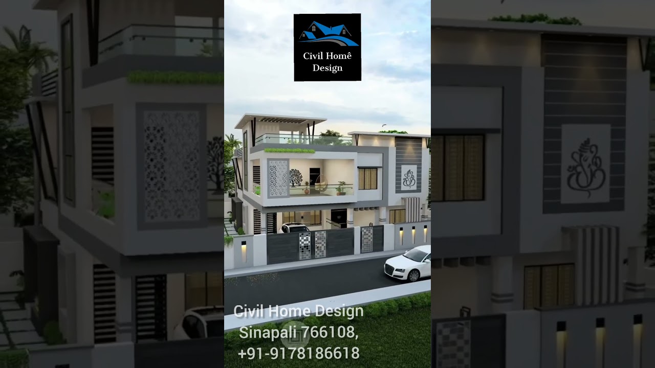40x45 North-Facing 3BHK Villa Design | 1800 Sqft 🏡