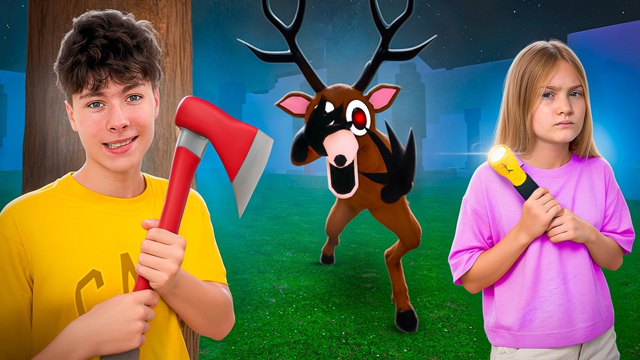 Реальная жизнь в ROBLOX: 99 ночей в лесу 🌲 — 2 серия