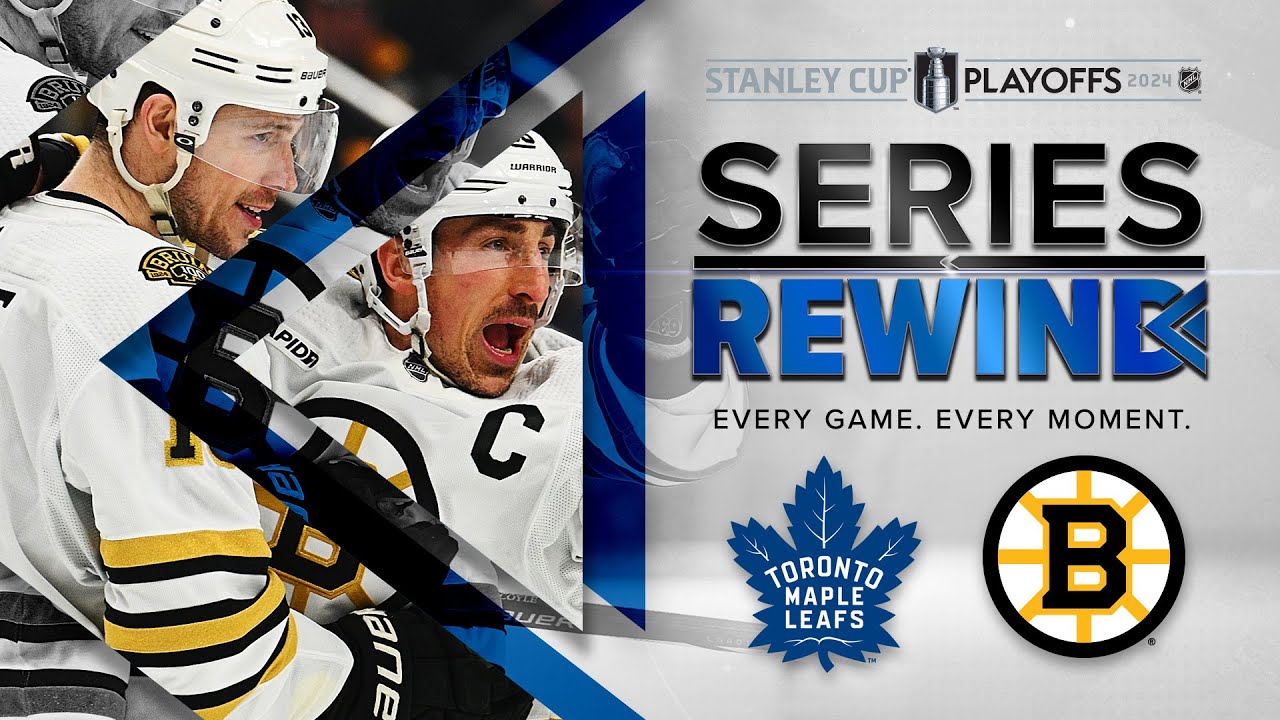 Bruins vs. Maple Leafs First-Round Mini-Movie | 2024 Series Rewind