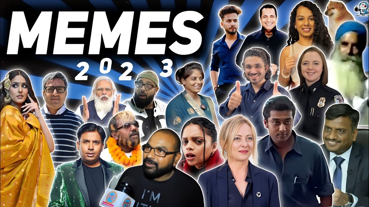 Top Indian Memes of 2023 by MemePustak 🇮🇳