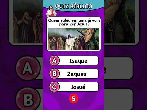 Perguntas bíblicas! #quiz #biblia #quizbiblico #perguntas #perguntaserespostas #conhecimento #jesus