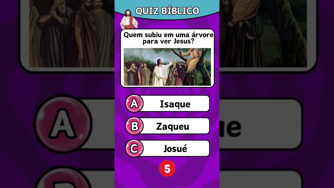 Perguntas bíblicas! #quiz #biblia #quizbiblico #perguntas #perguntaserespostas #conhecimento #jesus