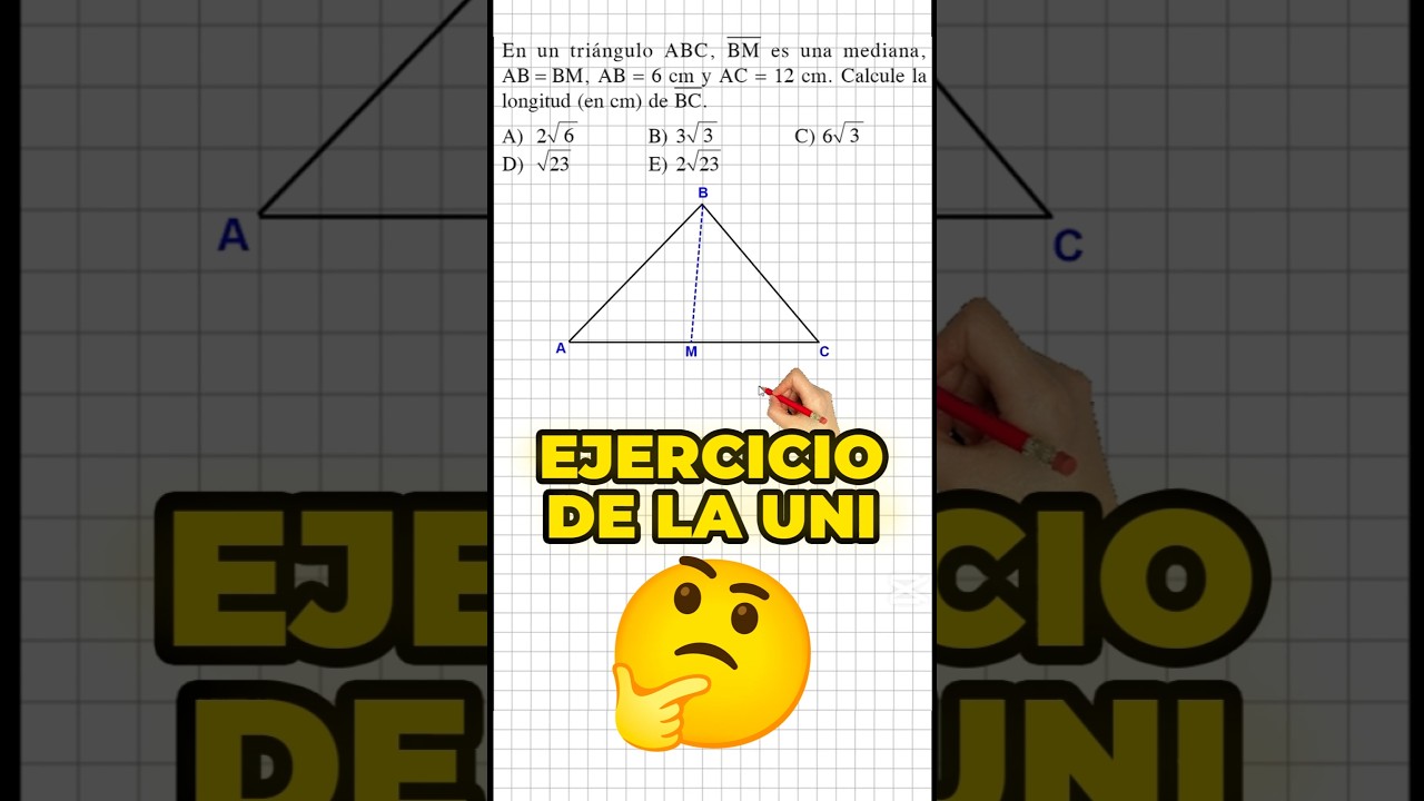Examen UNI 2025-I: Geometría y Matemáticas 📝