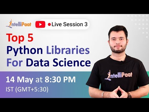 Top 5 Python Libraries For Data Science | Python Libraries Explained | Python Tutorial | Intellipaat