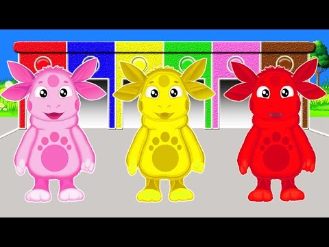 Учим цвета на английском языке вместе с Лунтиком