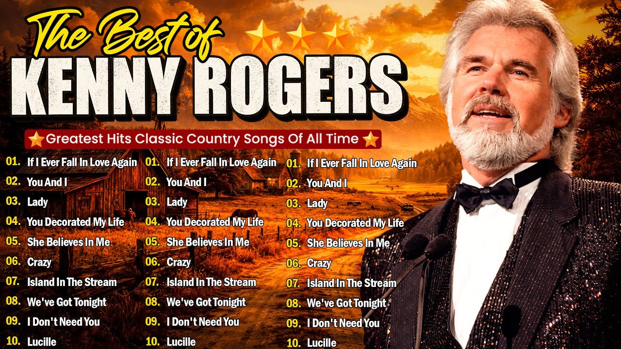 Kenny Rogers' Greatest Hits Medley 🎶