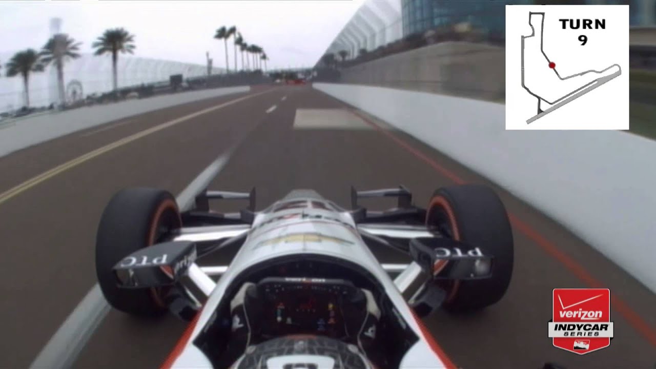 INDYCAR St. Petersburg Track Lap with Will Power 🚗