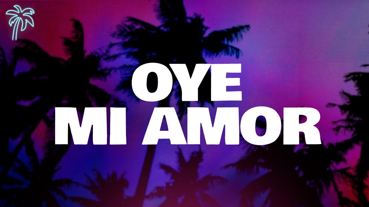 Maná - Oye Mi Amor (Lyrics) 🎶