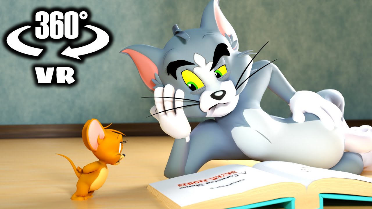 Tom & Jerry 360° VR Animation in 4K 🎥