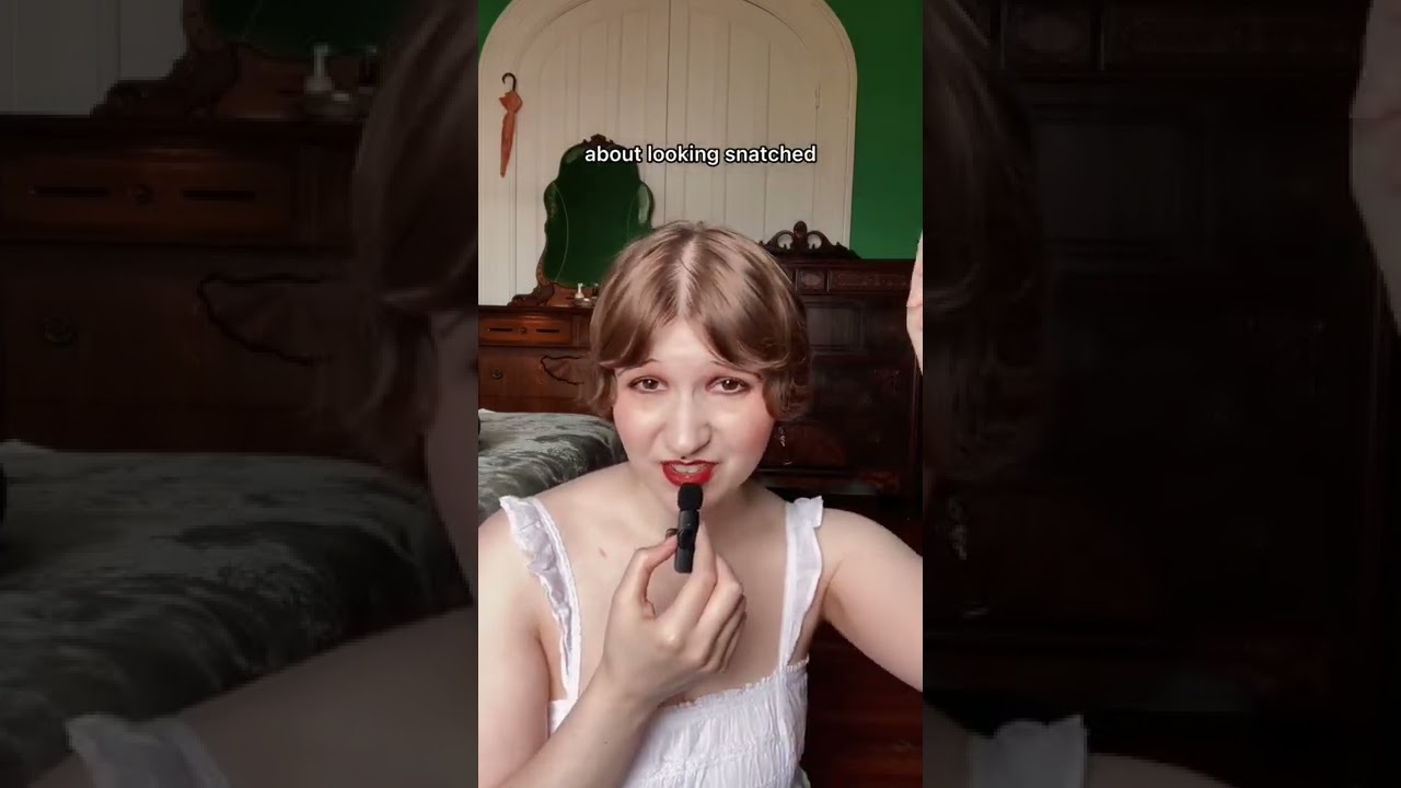 Why I Love 1920s Makeup ✨ | Vintage Beauty Secrets #shorts