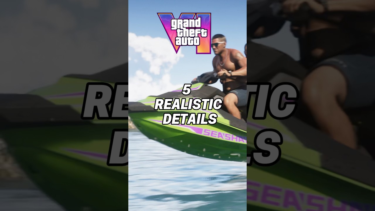 GTA 6 Trailer 2: 5 Hidden Realistic Details You Might Have Missed 🎮