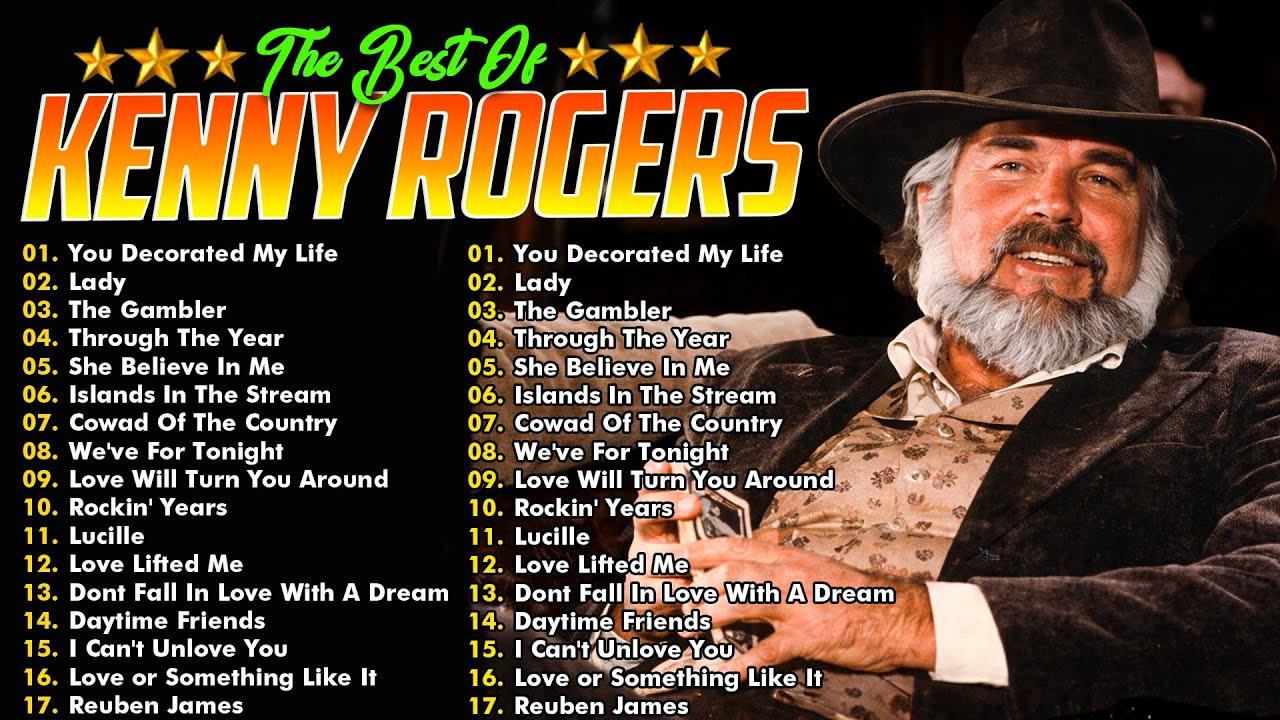 Kenny Rogers' Greatest Country Hits 🎶