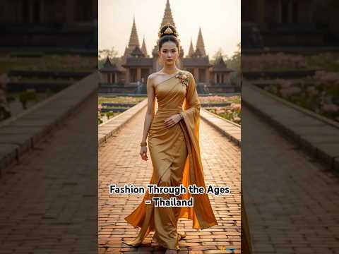 Fashion Through the Ages - Thai Women #fashion #fashionstyle #fashionthrowback #fashionhistory