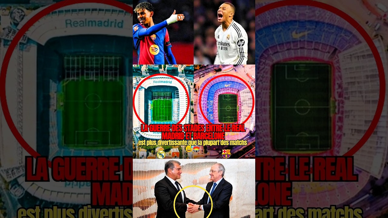 La Rivalité Épique entre le Real Madrid et le Barça en Stade 🏟️