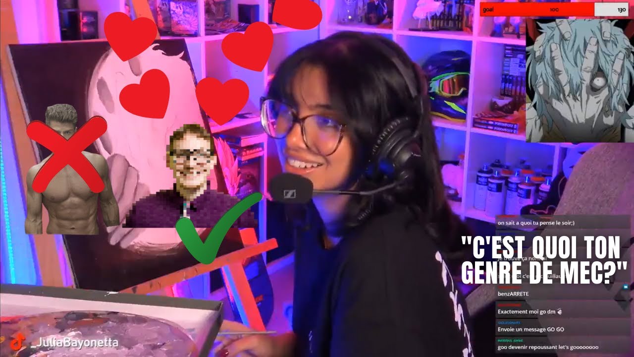 Julia Bayonetta dévoile son type de mec et son fantasme surprenant ✨