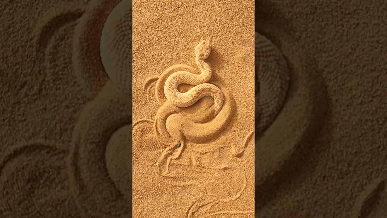 Sahara Sand Viper Vanishes in Moroccan Desert 🏜️