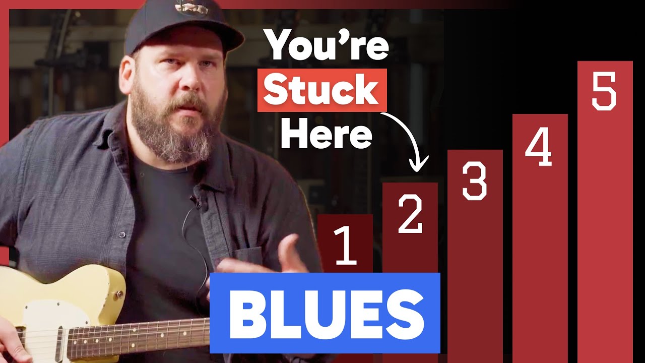 5 Levels of Blues Guitar (Complete Masterclass w/ Jack Ruch)